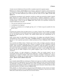 2 Timoteo 
5 
Así pues estas tres bendiciones del amor de Dios se pueden resumir de la siguiente manera: 
Gracia para los ind