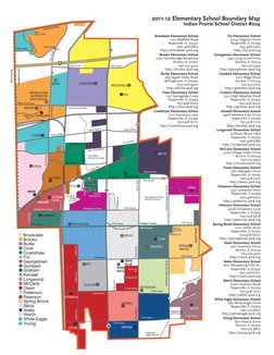 Indian Prairie School District 204 Map | PDF | Illinois | Schools