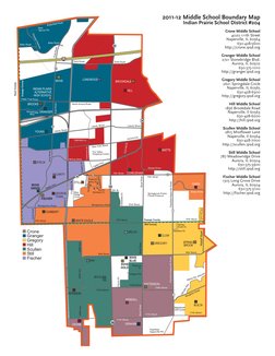 Indian Prairie School District 204 Map | PDF | Illinois | Schools
