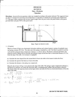 2010 AP Physics Free Response Answers | PDF | Tests | Standardized Tests