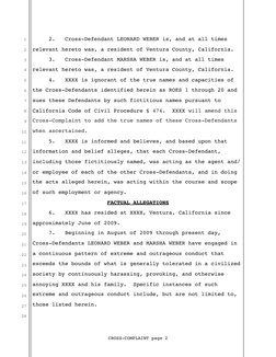 1
2
3
4
5
6
7
8
9
10
11
12
13
14
15
16
17
18
19
20
21
22
23
24
25
26
27
28
!
2.!
Cross-Defendant LEONARD WEBER is, and at all