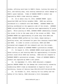 1
2
3
4
5
6
7
8
9
10
11
12
13
14
15
16
17
18
19
20
21
22
23
24
25
26
27
28
window, affixing said hose to XXXX’s fence, turnin