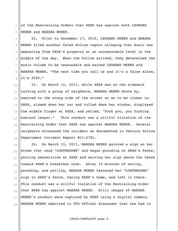 1
2
3
4
5
6
7
8
9
10
11
12
13
14
15
16
17
18
19
20
21
22
23
24
25
26
27
28
of the Restraining Orders that XXXX has against bo