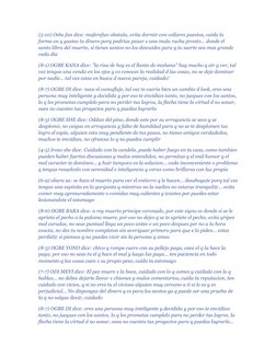 (5-10) Oshe fun dice: maferefun obatala, evita dormir con collares puestos, cuida la 
forma en q gastas tu dinero porq podria