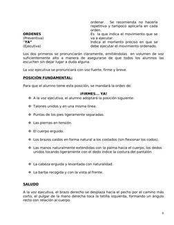 ordenar.   Se  recomienda  no  hacerla 
repetitiva y tampoco aplicarla en cada 
orden.
ORDENES
(Preventiva)
“YA”
(Ejecutiva)