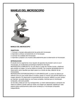 MANEJO DEL MICROSCOPIO 
  (http://bp3.blogger.com/_EdiSPJX1jg8/Rtl49zs16LI/AAAAAAAAAAs/3O6fBaCKea8/s1600-h/microscopio[1].jpg