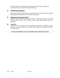Research Protocol Template Overview | PDF | Clinical Trial | Risk
