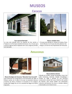 Museo Etnológico de Amazonas “Monseñor Enzo Ceccarelli” 
Esta institución fue inaugurada el