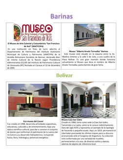 El Museo de Arte Colonial y Costumbrista “San Francisco 
de Asís” (MACYCSFA) 
 En una institución sin fines de lucro