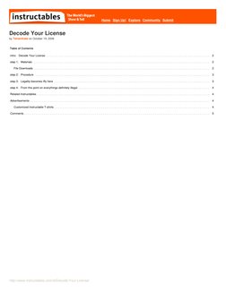 Decode Your License | PDF | Barcode | Digital Technology