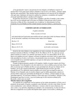 ¿Con qué derecho vamos a una persona de otra religión y le hablamos respecto de 
nuestro Dios? Si la gente desea adorar a Sat