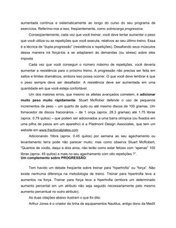 aumentada contínua e sistematicamente ao longo do curso do seu programa de
exercícios. Referímo-nos a isso, freqü
