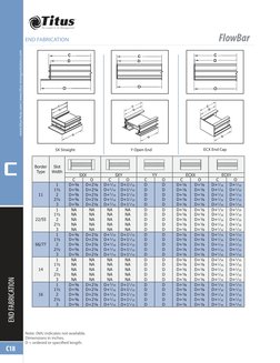 Titus FlowBar Diffuser Models Overview | PDF | Technology & Engineering