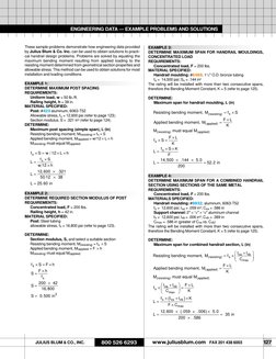 Handrail Calculation | PDF | Bending | Strength Of Materials