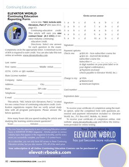 NEC Article 620 Elevators, Part 2 | PDF | Elevator | Electrical Wiring