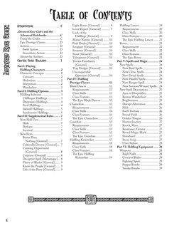 B
Advanced Race Codex
Introduction............................................................C
Advanced Race Codex and the