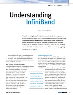 I
nfinite bandwidth is the dream of anyone who has waited
impatiently for a download to finish or a large file to traverse
th