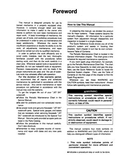 Kawasaki JetSki 750SX Shop Manual | PDF