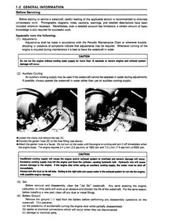 Kawasaki JetSki 750SX Shop Manual | PDF