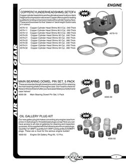 Bug Pack Catalog | PDF | Piston | Cylinder (Engine)