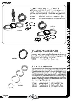 Bug Pack Catalog | PDF | Piston | Cylinder (Engine)