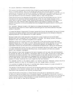 TO: Owners, Operators or Maintenance Personnel 
This operating manual presents information that will help to properly operate