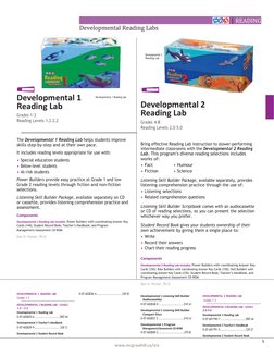 Sra Reading Laboratory Grades K 12 | PDF