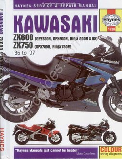 Kawasaki ZX600 & 750 Repair Manual | PDF | Motorcycle | Clutch