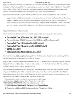 FactoryTalk View File Viewer Guide | PDF | Computer File | Microsoft ...