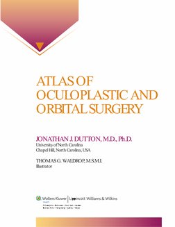 Atlas of Oculoplastic and Orbital Surgery | PDF | Anesthesia | Surgery