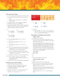 360 ANSWERS
3.2 Ions and ionic bonding
1. (a) M is a metal (it has 2 electrons in its valence shell).
(b) N is a non-metal