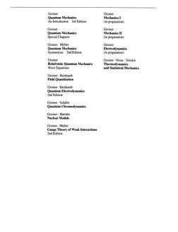 Field Quantization (W. Greiner J. Reinhardt) PDF | PDF | Particle