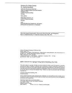 Field Quantization (W. Greiner J. Reinhardt) PDF | PDF | Particle