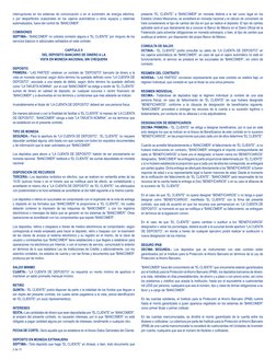 2 de 13
interrupciones en los sistemas de comunicación o en el suministro de energía eléctrica,
o por desperfectos ocasional