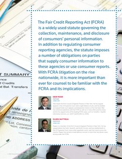 MEIR FEDER
PARTNER
JONES DAY
Meir heads the firm’s Issues & Appeals Practice in New York. He has argued 
appeals in the US Su