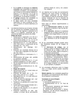  
En el catalán se distinguen los dialectos 
orientales, que comprenden el central, el 
rosellonés y el balear; y los occide