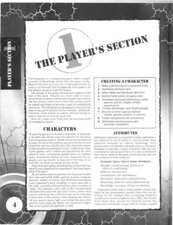 J ;r 
Panicip<tth1s 111 a rolt>pl,1ymg game take' a slight 
amount of knowledge <tbout how the ~anit:' works. 
\1ost of tlw t