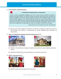 Editável e fotocopiável © Texto | Novo HGP 8.o ano 
5 
TESTE DE AVALIAÇÃO FORMATIVA 
 
2. Lê com atenção o seguinte doc