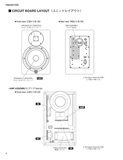 Yamaha hs8 hs7 hs5 | PDF | Electrical Connector | Printed Circuit