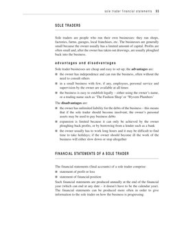 Sole Trader Financial Statements Guide | PDF | Debits And Credits | Expense
