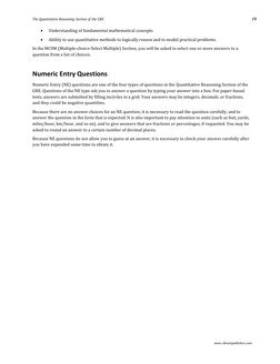 GRE Quantitative Reasoning Practice PDF | PDF | Computers