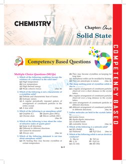 C O M P E T E N C Y  B A S E D
Shiv Das
Competency Based Questions (CBQs) n C–1
Multiple Choice Questions (MCQs)
	
1.	 Which