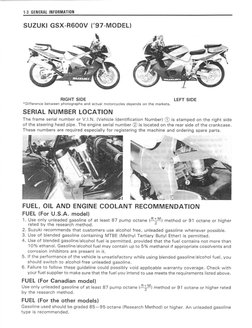 Suzuki GSX R600 '97-00 Service Manual | PDF