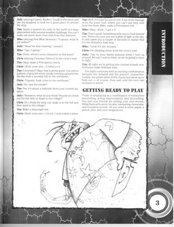 Tim: About a quarter of a mile to the north is a large 
plain dotted with severaI small~sh buildings. You can't 
make out muc