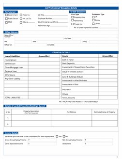 Federal Bank Retail Loan Application Form | PDF | Loans | Banks