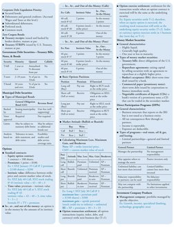 How To Quick Sheet.pdf SIE QuickSheet, 2E PDF (Secured) | PDF | Bonds (Finance) | Securities ...