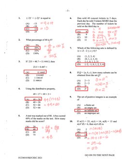 Solution - CXC Mathematics June 21 P1 | PDF