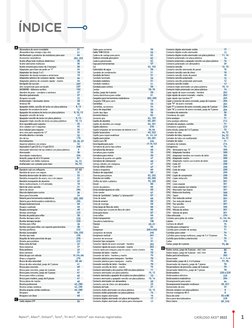 ÍNDICE
ÍNDICE
Abrazadera de acero inoxidable
31
Abrazadera tipo omega o tipo uña 
31
Abrillantador y protector de vestiduras