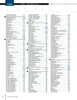 ÍNDICE
índice
A K S I ®    por 120 años más...
2
CATÁLOGO AKSI® 2022
Disco TRI-ARC para desmalezadora
228
Dispensador de agua