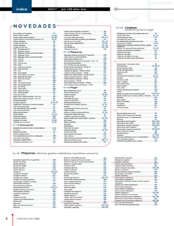 ÍNDICE
Máquinas: eléctricas, gasolina, inalámbricas, neumáticas y accesorios
Arco calador con 5 seguetas
35
Brocha cerdas sin